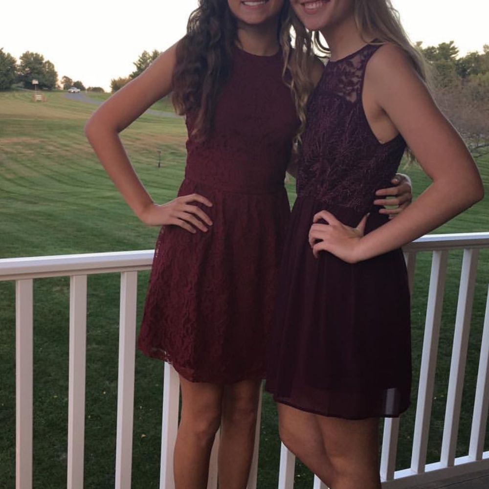 Dark purple formal dress!